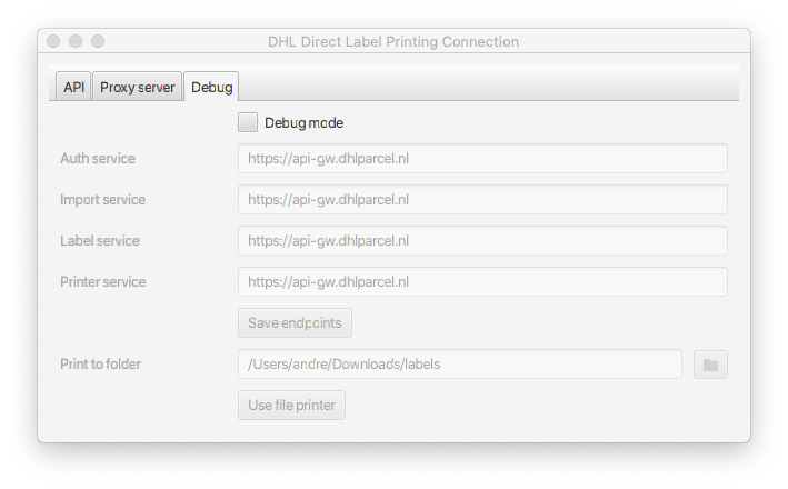 My DHL Parcel API Keys